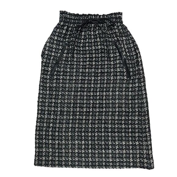 Tuckernuck Onyx Tweed Cece Midi Skirt NEW - Picture 1 of 7